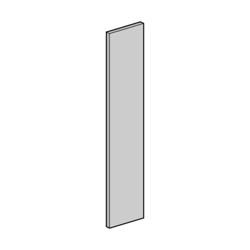 Filler Panel for Shaker Ultra Matt White 715mm x 146mm - FKKH0542