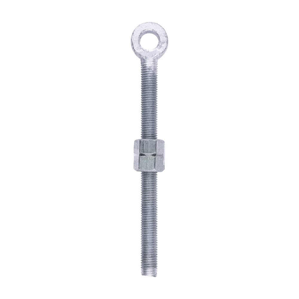 Adjustable Gate Eye with Nuts - Hot Dipped Galvanised