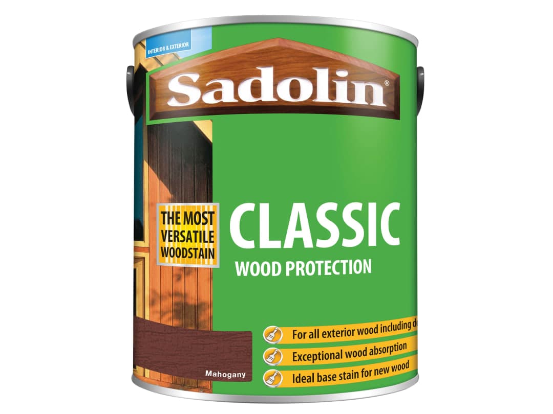 Sadolin Classic Wood Protection Mahogany 5 litre 5028493
