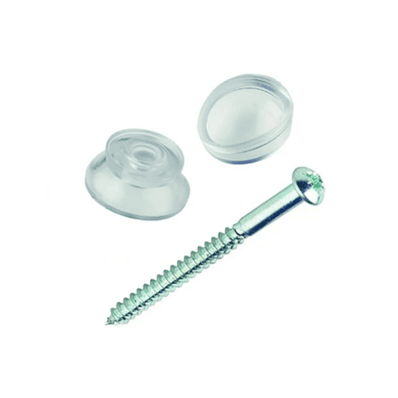 Corrugated Sheet Fixing Screws - Clear - Pack of 10