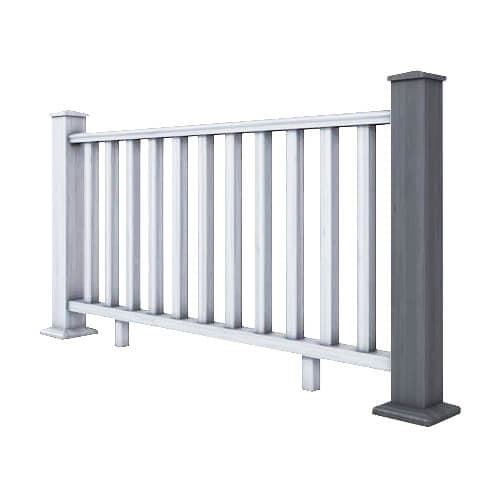 Individual Decking Post - Charcoal