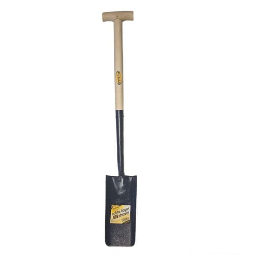 ProSolve Cable Layer Shovel with Wooden Shaft & T Handle