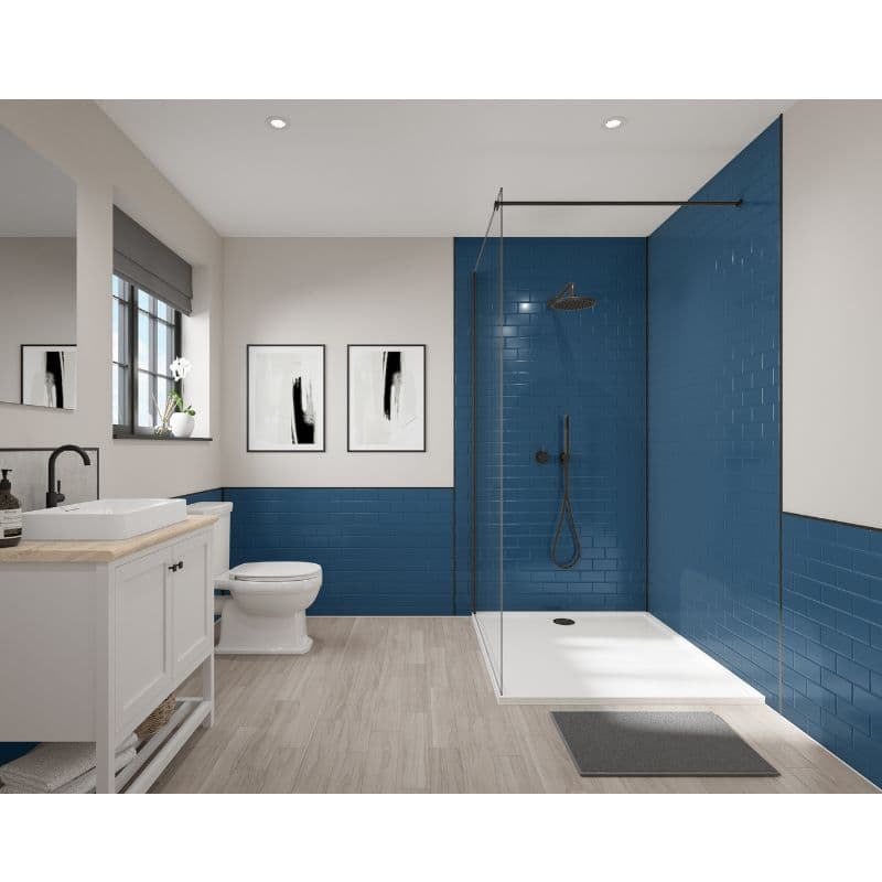 Compact Composite Vertical Wall Panel - 2440mm x 1220mm x 3mm - Navy