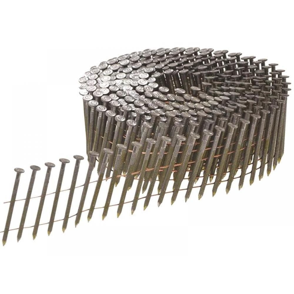 Bostitch N203R40Q Bright Ring Shank Coil Nails 2.1 X 40Mm (Pack 24 500)