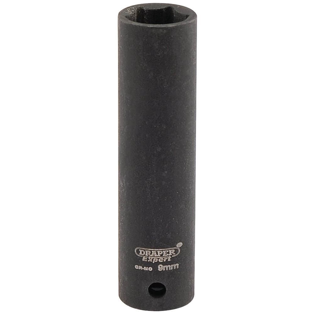 Draper Expert 05187 Expert Hi-Torq® 6 Point Deep Impact Socket 1/4in Sq. Dr. 9Mm each