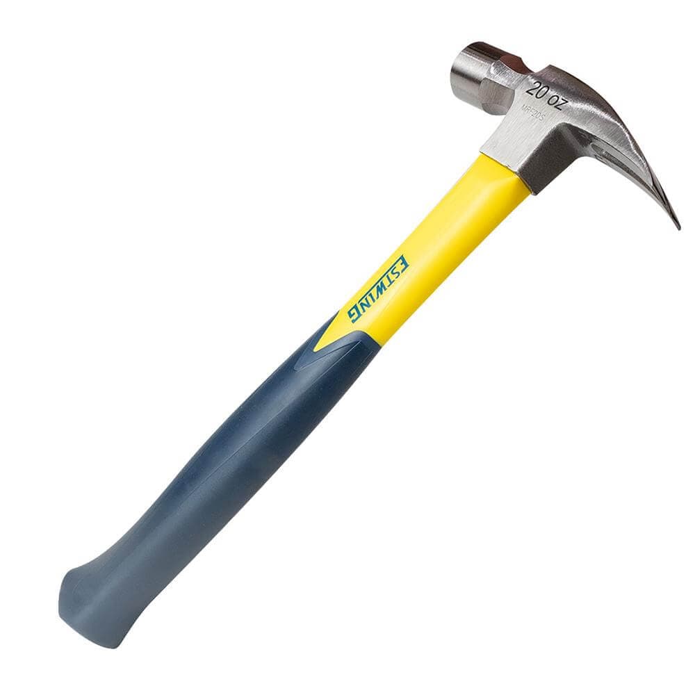 Estwing Emrf20S Sure Strike Straight Claw Hammer With Fibreglass Handle 20Oz/567G Pk 1 24083