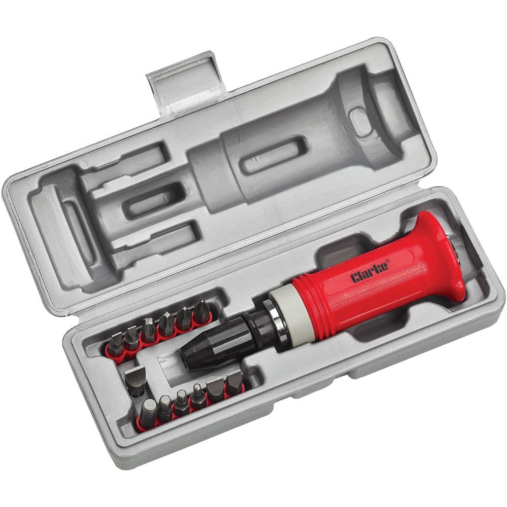 Clarke 1801498 Cht498 Drive Impact Screwdriver Set