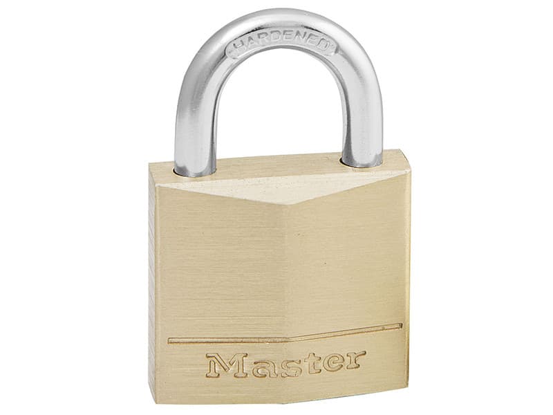 Master Lock 130EURD Solid Brass 30Mm Padlock 4-Pin