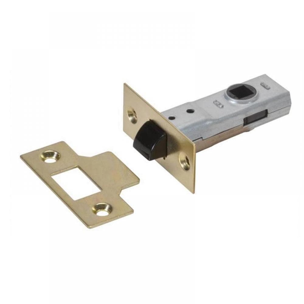 Union J2600-PL-2.5 J2600 Tubular Latch Essentials Polished Brass 65Mm 2.5In Boxed