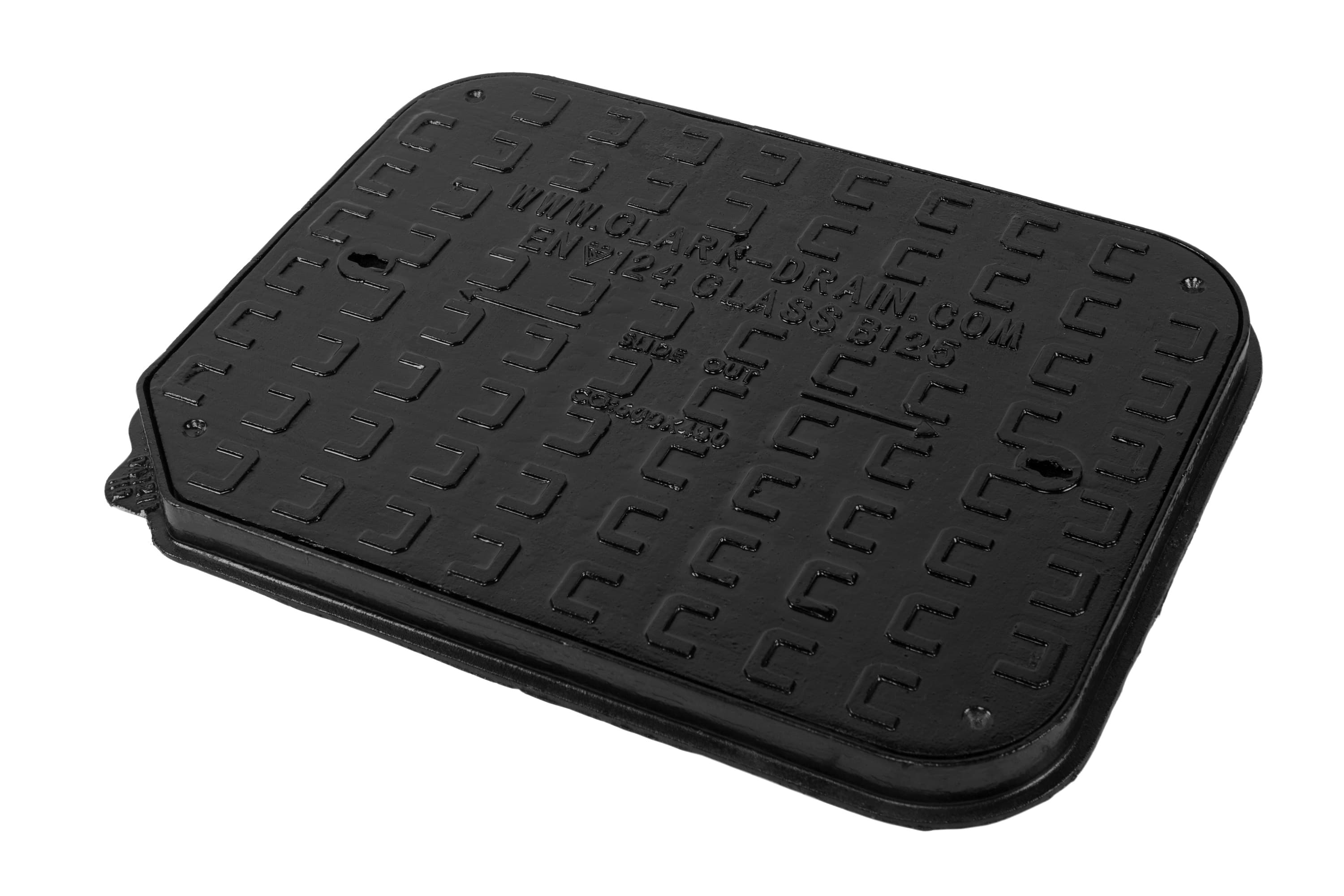 Clark-Drain Manhole Cover and Frame Ductile Iron 450mm x 600mm