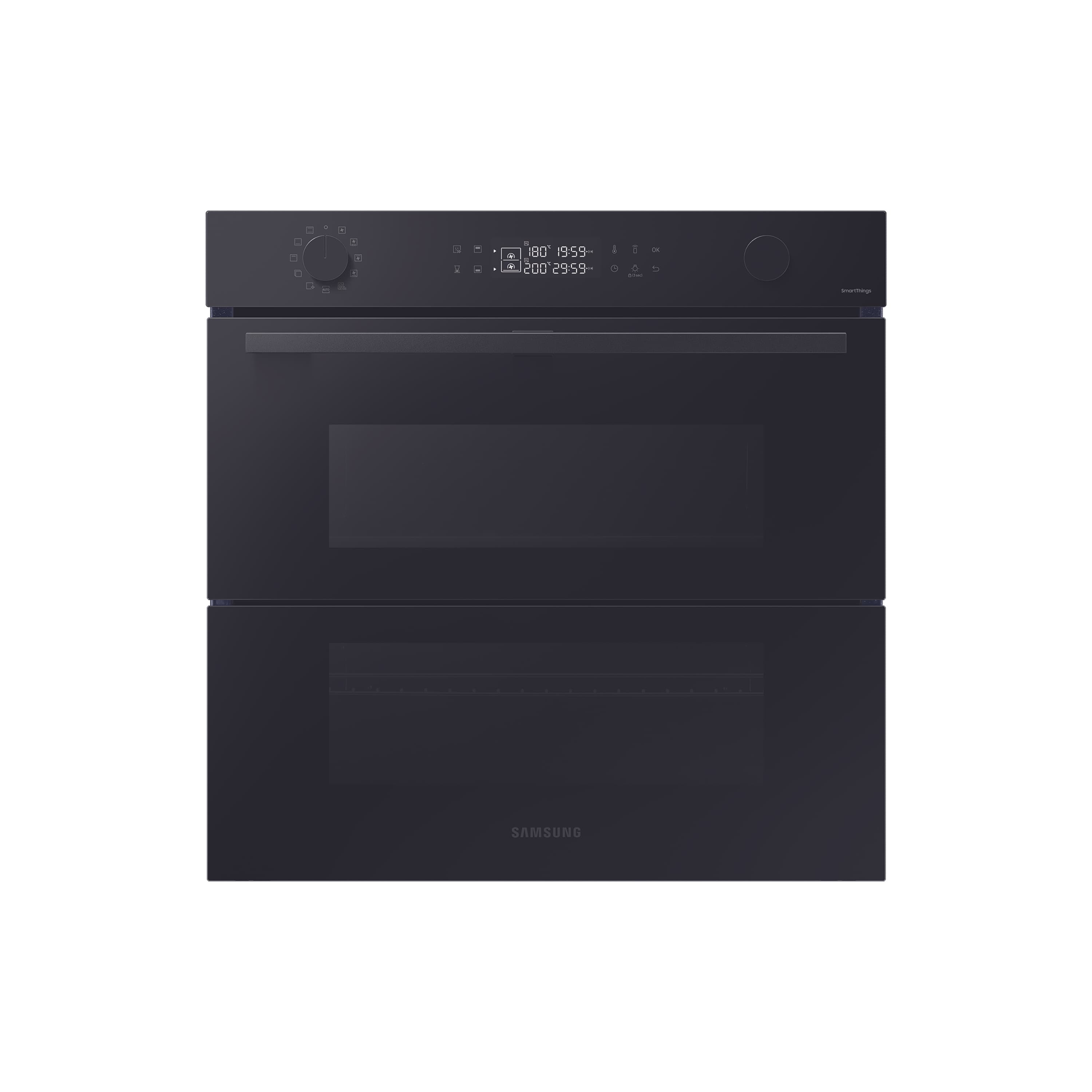 Samsung Series 4 Dual Cook Electric Smart Oven Black - NV7B45305AK
