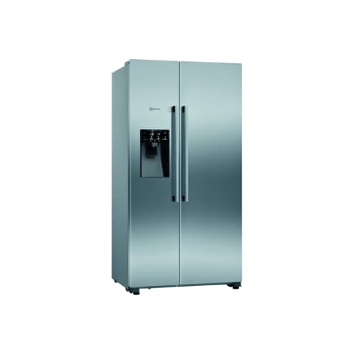 NEFF Side by Side Style Fridge Freezer Frost Free Stainless Steel - KA3923IE0G