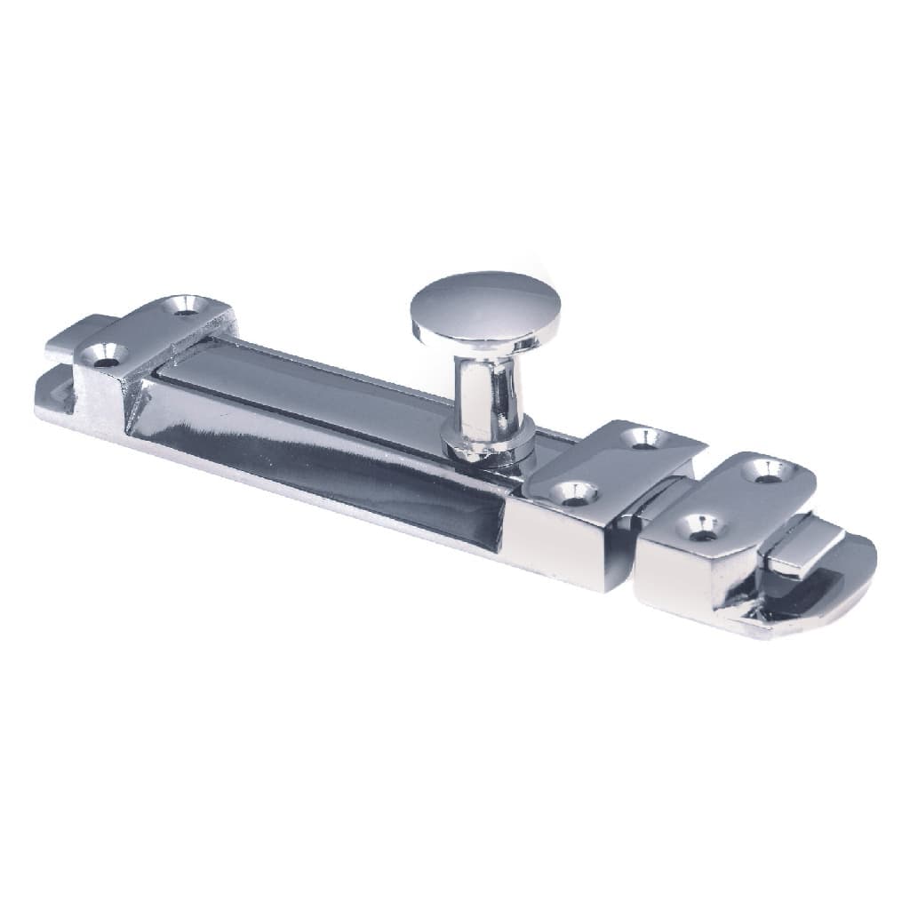4Trade Surface Slide Bolt Chrome 150mm