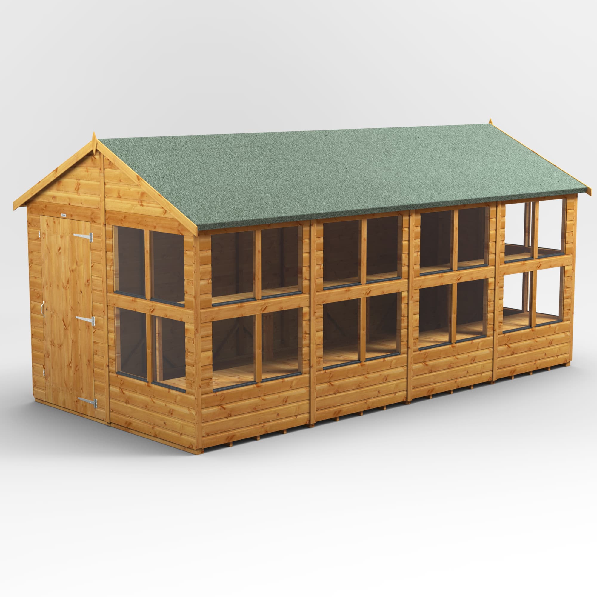 Powersheds 16 x 8 Power Apex Potting Shed
