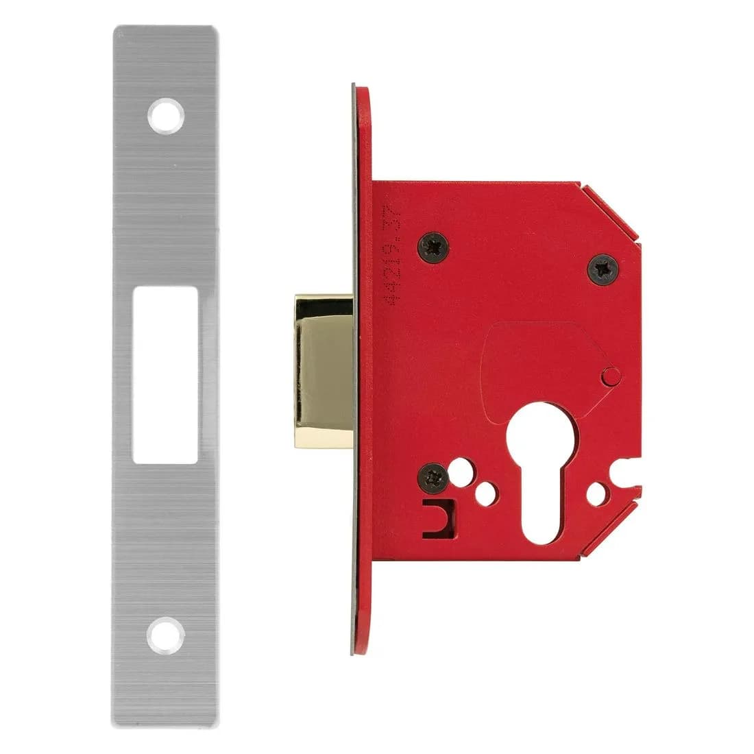 S.Bolt Eu.Prof.Cylmort. D.Lock Ss 3Inch Case Only Visi