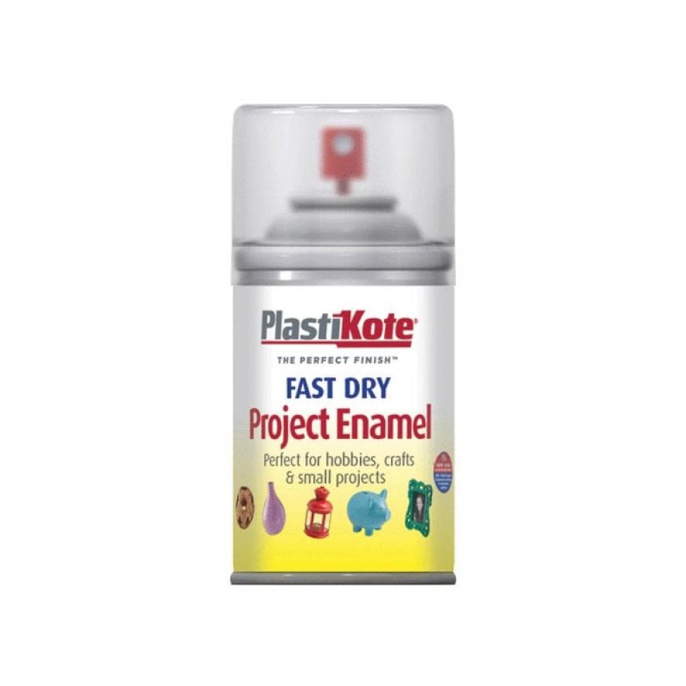 Plastikote 001190 Fast Dry Enamel Aerosol Clear 100Ml
