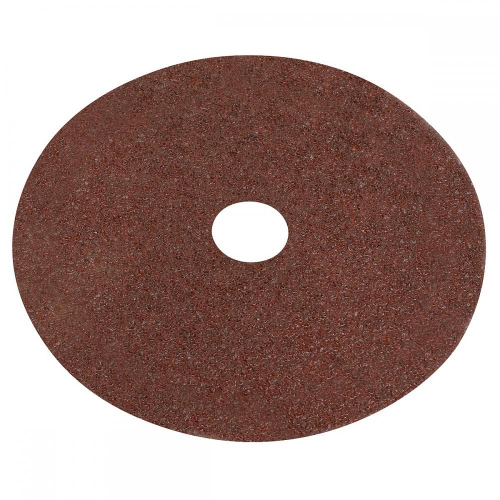 Sealey WSD4524 Fibre Backed Disc Ø115Mm - 24Grit Pack Of 25