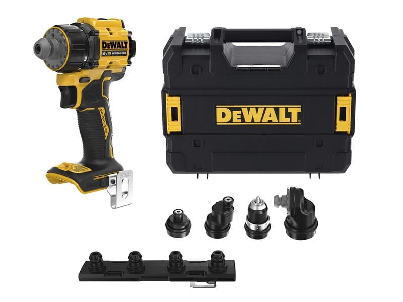 Dewalt Power Tools DCD803NT-XJ Dcd803Nt Xr Brushless Multi-Head Drill Driver 18V Bare Unit