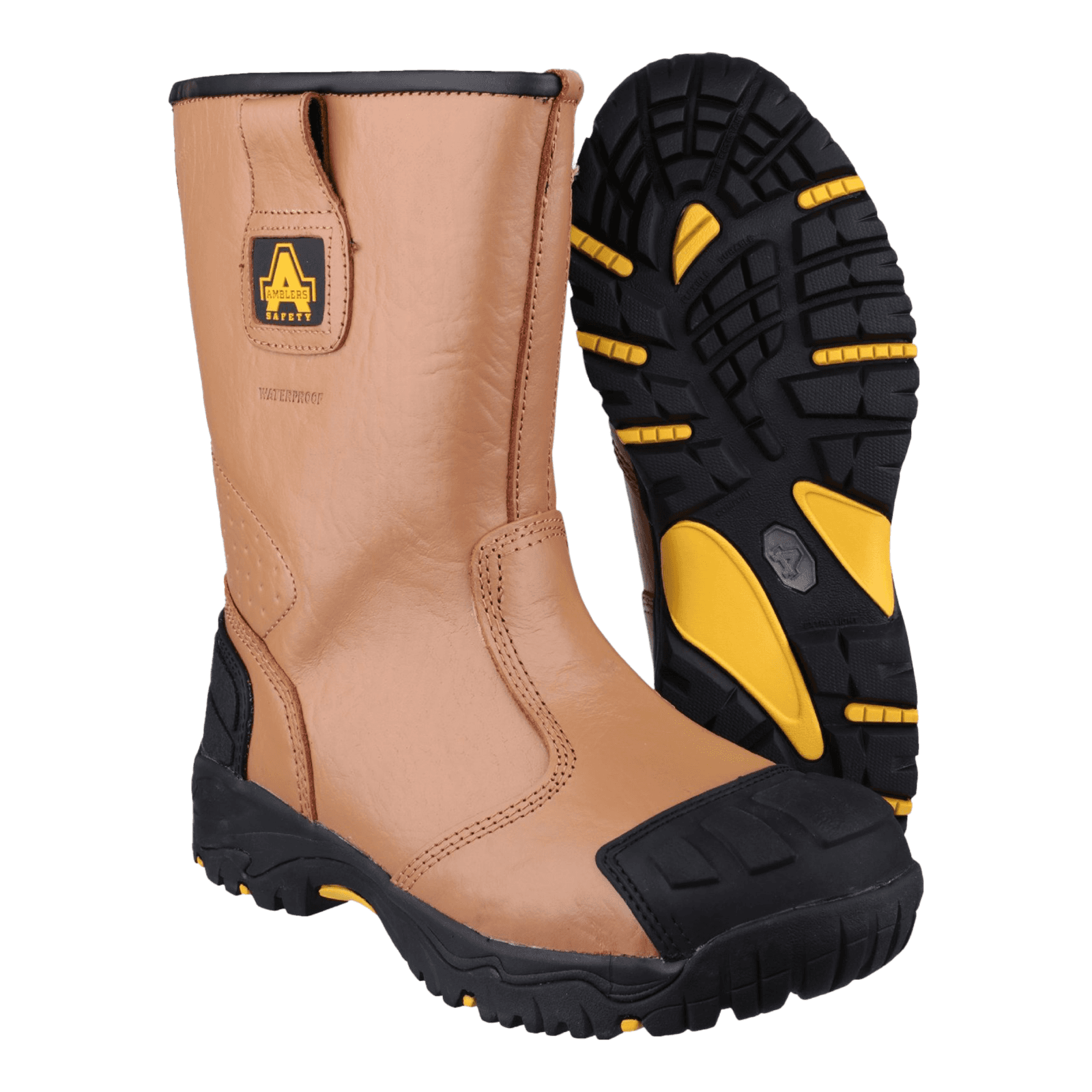 Amblers Safety Fs143 Waterproof Pull On Safety Rigger Boot Size 8 21835-35182-06