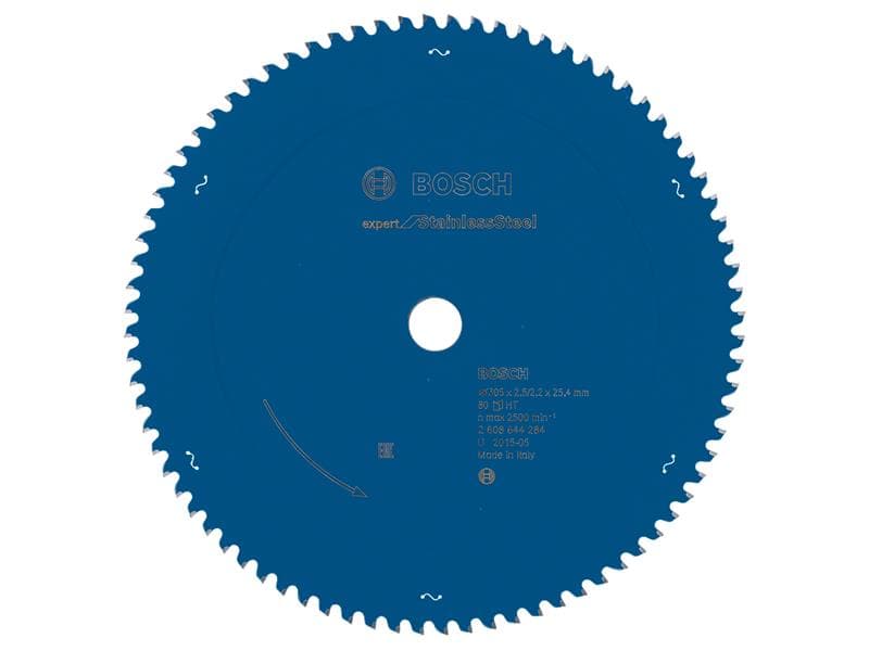 Bosch Powertool Accessories 2608644284 Expert For Stainless Steel Circular Saw Blade 305 X 25.4Mm X 80T
