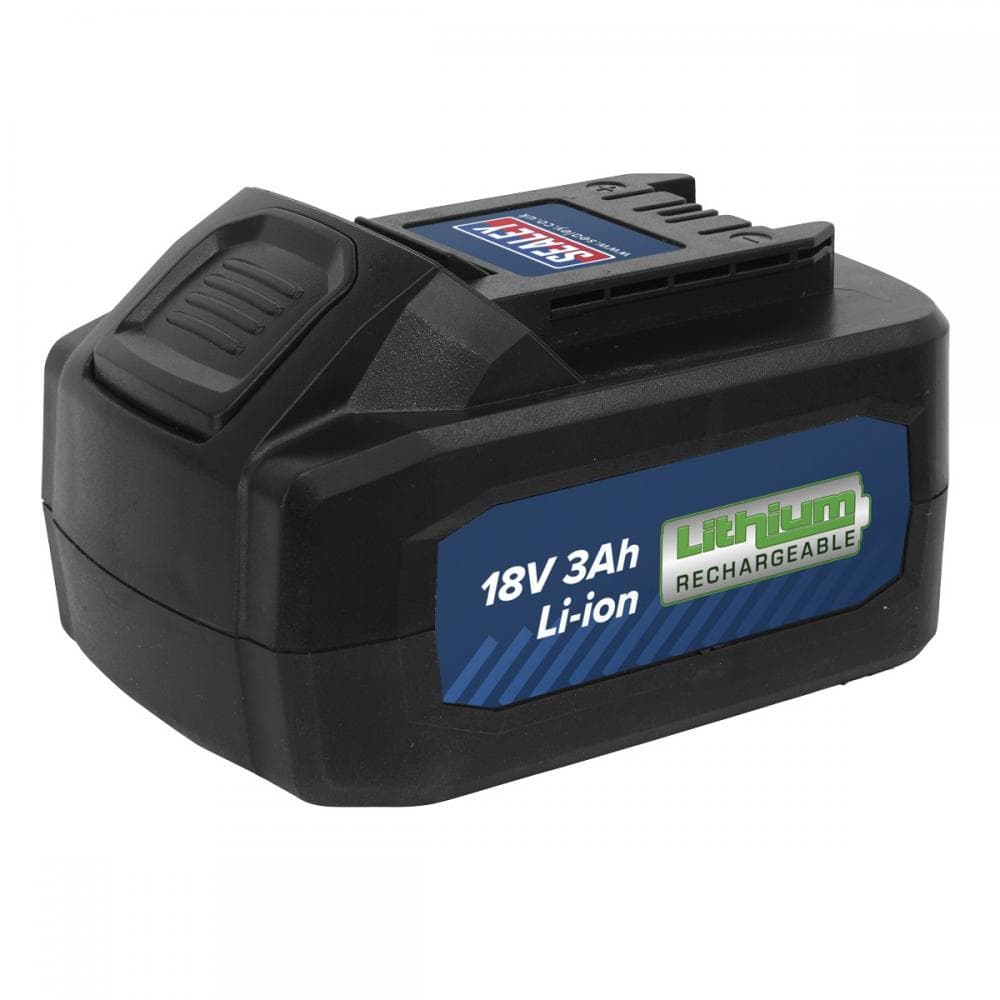 Sealey CP400BP Power Tool Battery 18V 3Ah Lithium-Ion For Cp400Li & Cp440Lihv