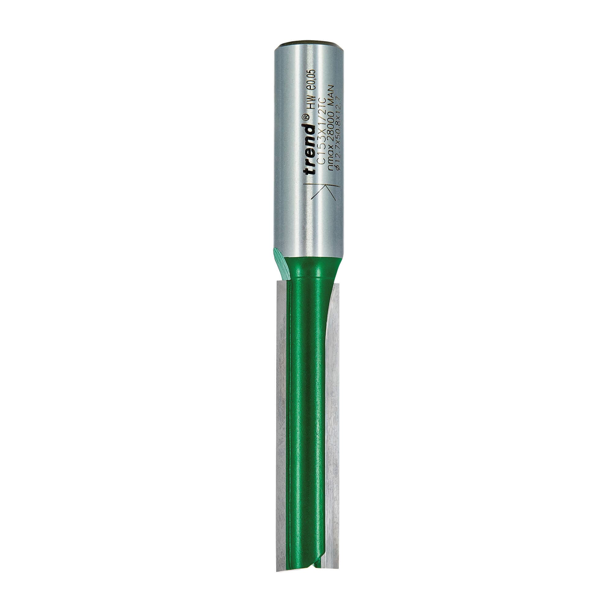 Trend Two Flute Cutter 12.7Mm Diameter Pk 1 C153X1/2TC