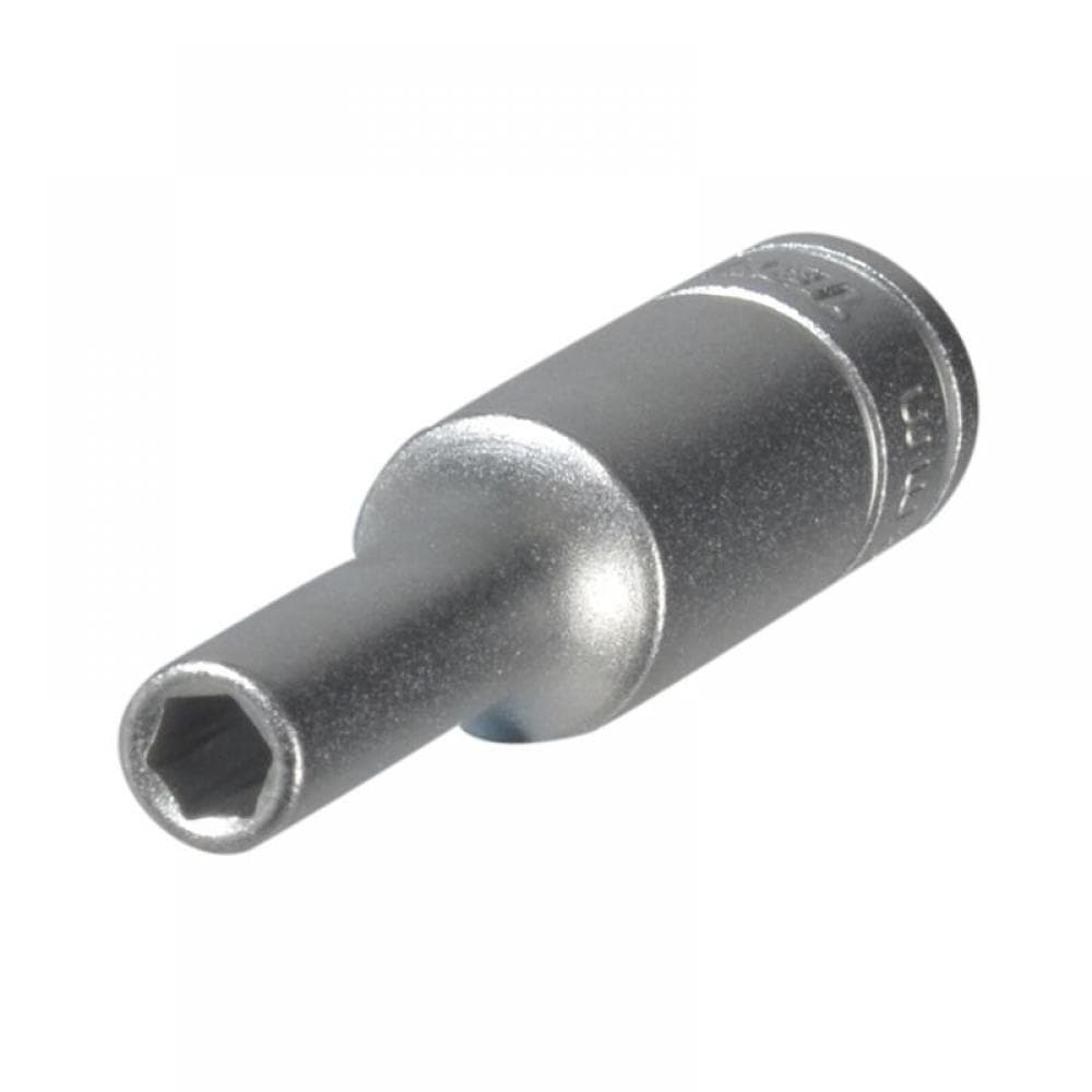 Teng M140607 Hexagon Socket Deep 6 Point Regular 1/4In Drive 7Mm