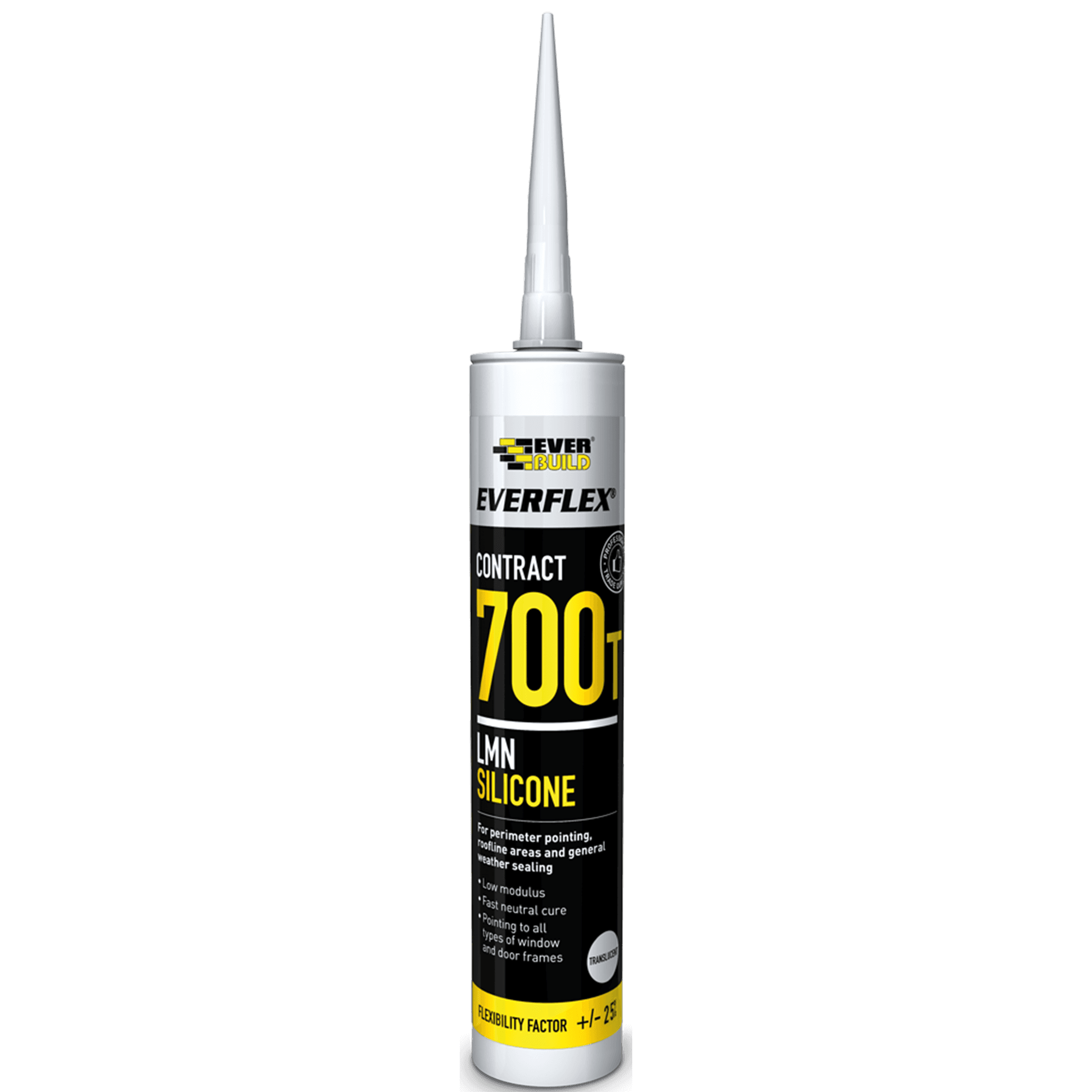 Everbuild Everflex Contract 700T LMN Silicone translucent 300 ML