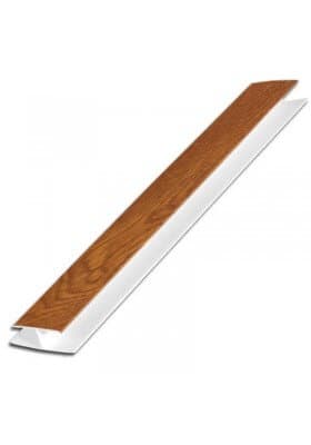 Golden Oak Soffit Joint Trim - 5mtr