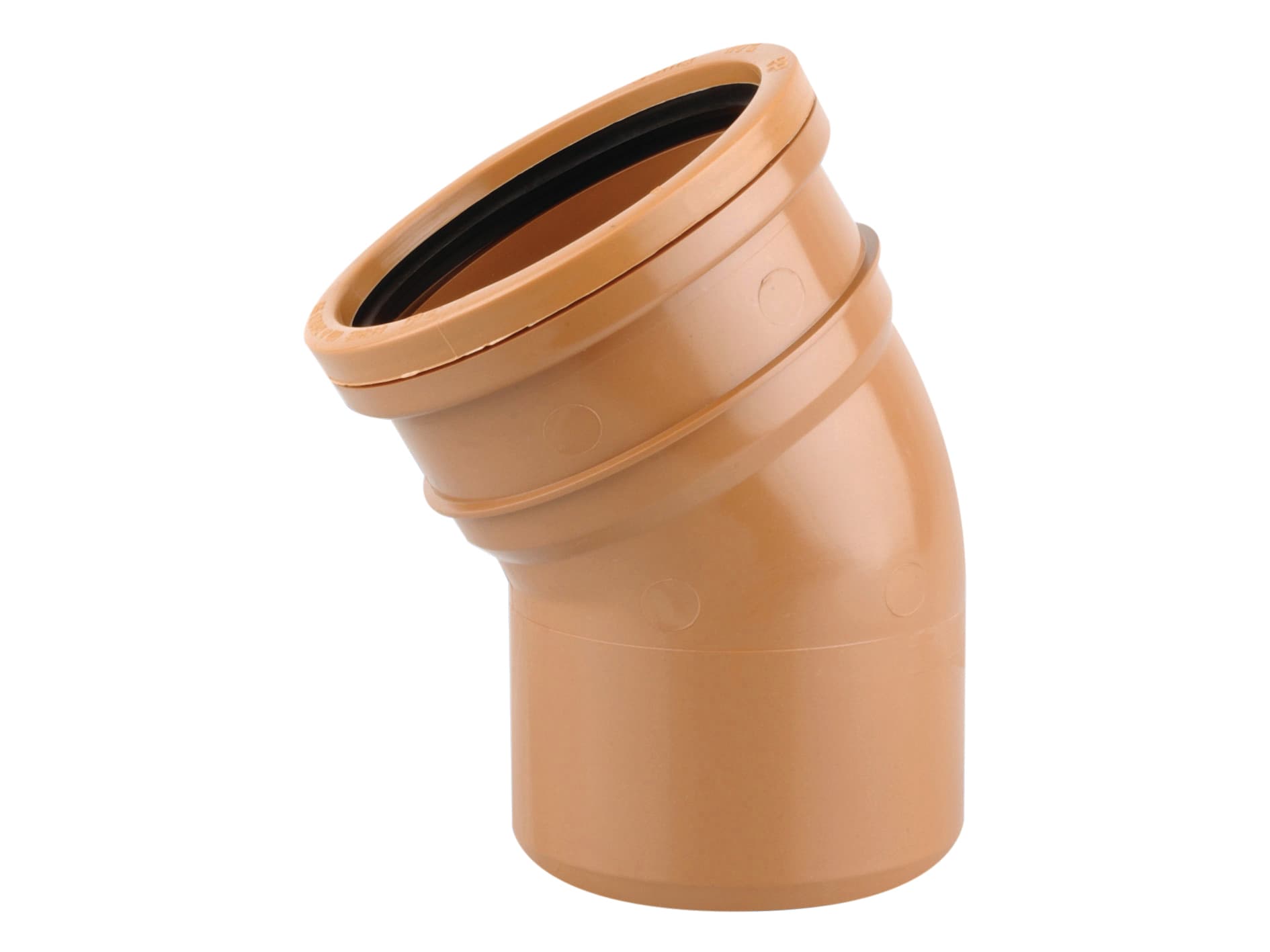 OsmaDrain Single Socket Short Radius Bend 30 degree 160mm 6D166