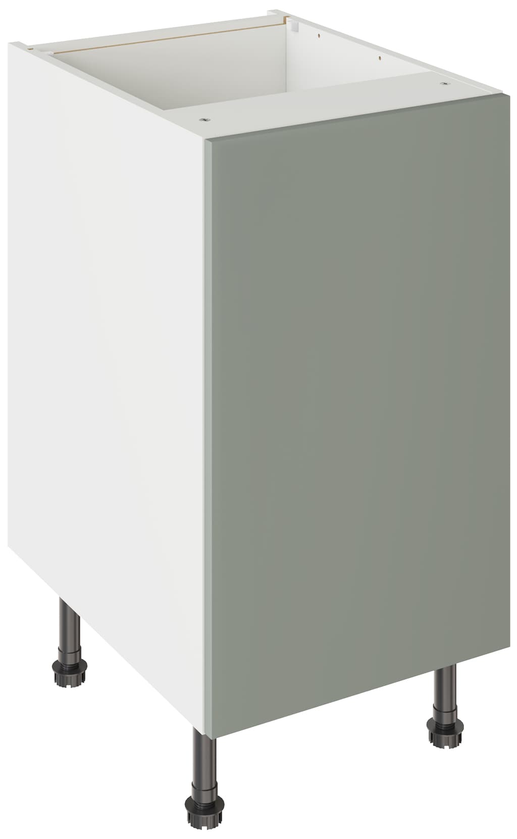 Flatpack 450 Base Kitchen Cabinet Slab Supermatt Agave Green