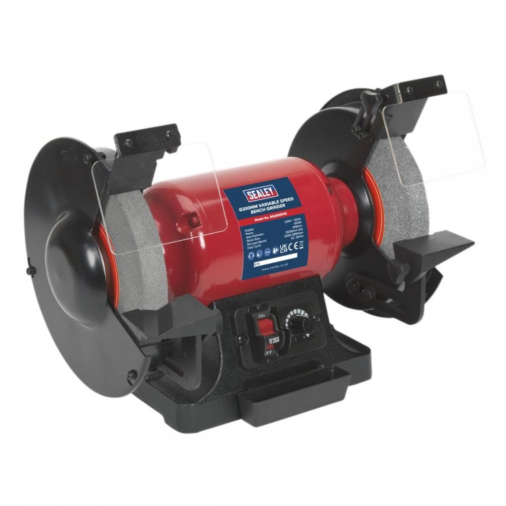 Sealey BG200WVS Bench Grinder Ø200Mm Variable Speed