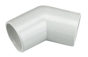 Floplast 21.5Mm White O/F 135* Bend OS12W