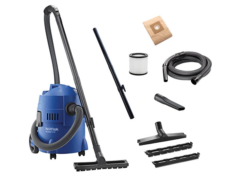 Nilfisk 18451120 Buddy Ii Wet & Dry Vacuum 12 Litre 1200W 240V