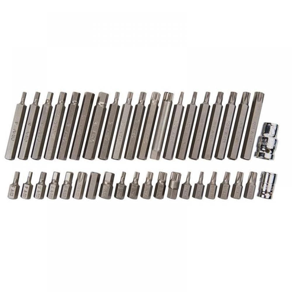 Bluespot Tools 1517 Mixed Hex Spline & Torx Bit Set 40 Piece