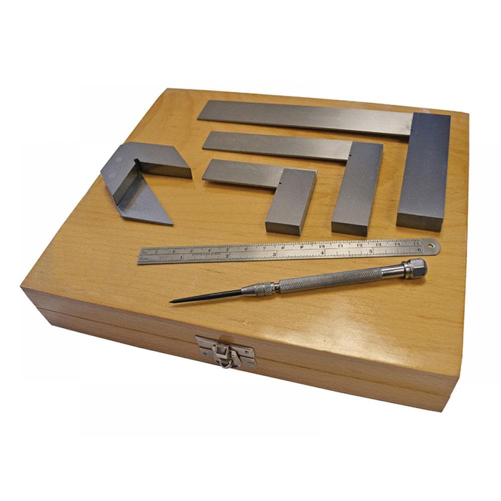Faithfull ATS7100 Engineerfts Marking & Measuring Set 6 Piece