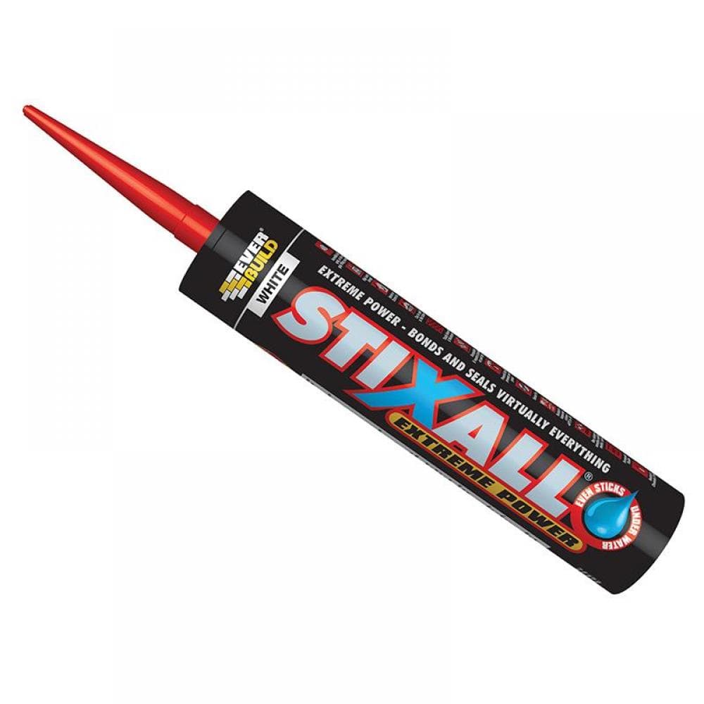 Everbuild Sika 483109 Stixall Extreme Power Cartridge Grey 290Ml