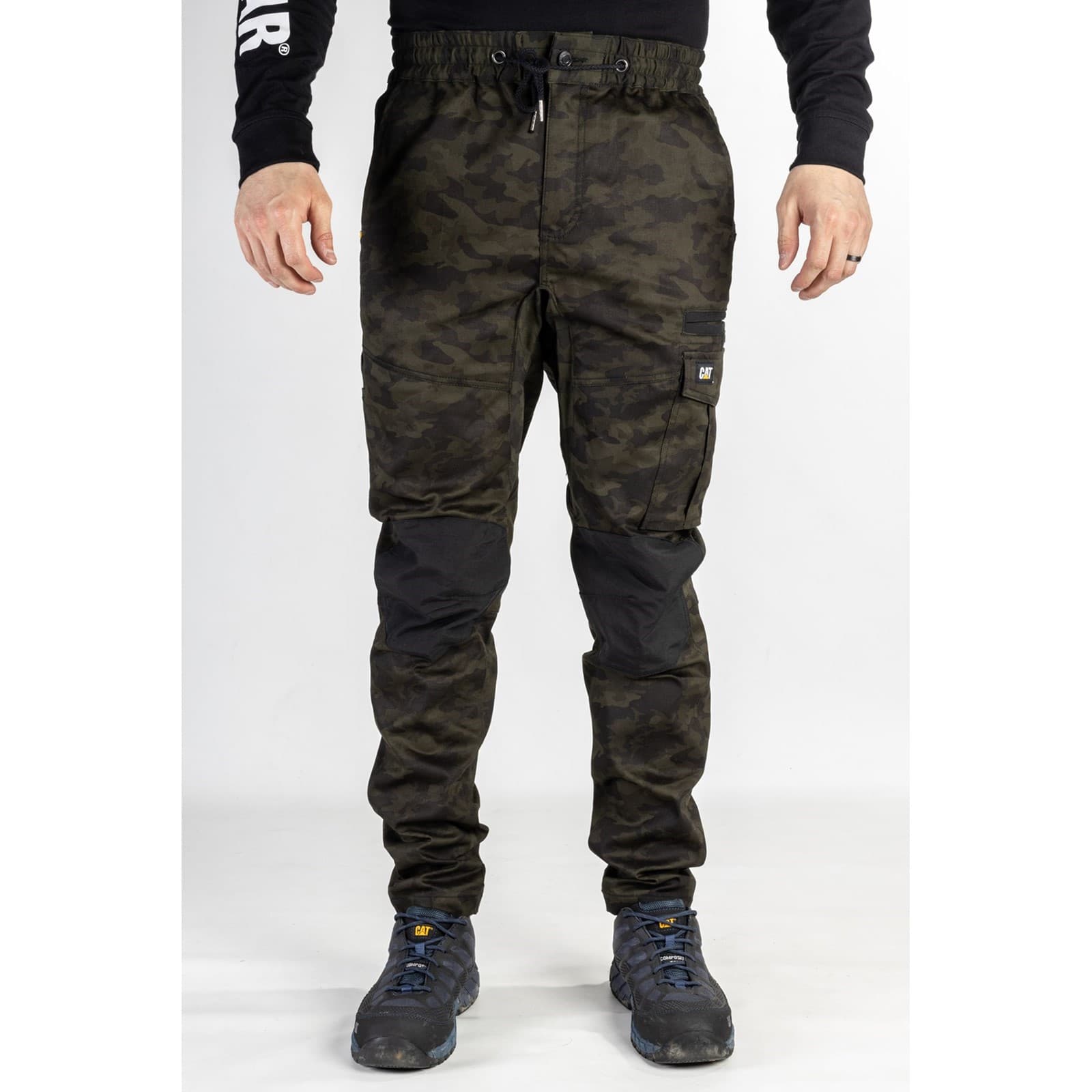 Caterpillar Dynamic Trousers Size 34 Dark Green 30720-52484-05