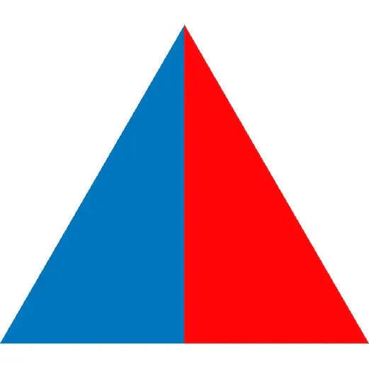 Duct Identification Triangles (50 Triangles pre Pack)