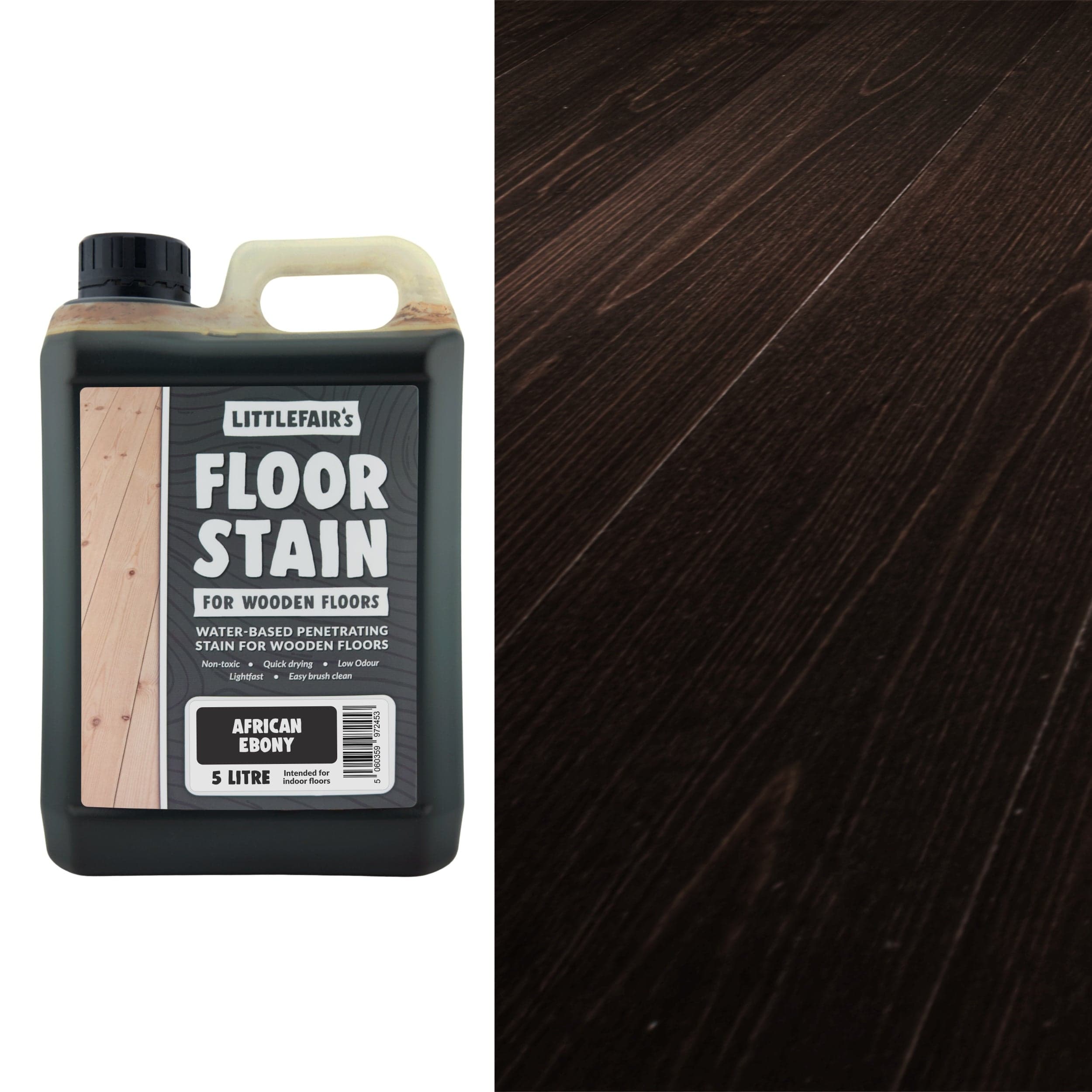 Littlefairs Water-Based Wood Floor Stain