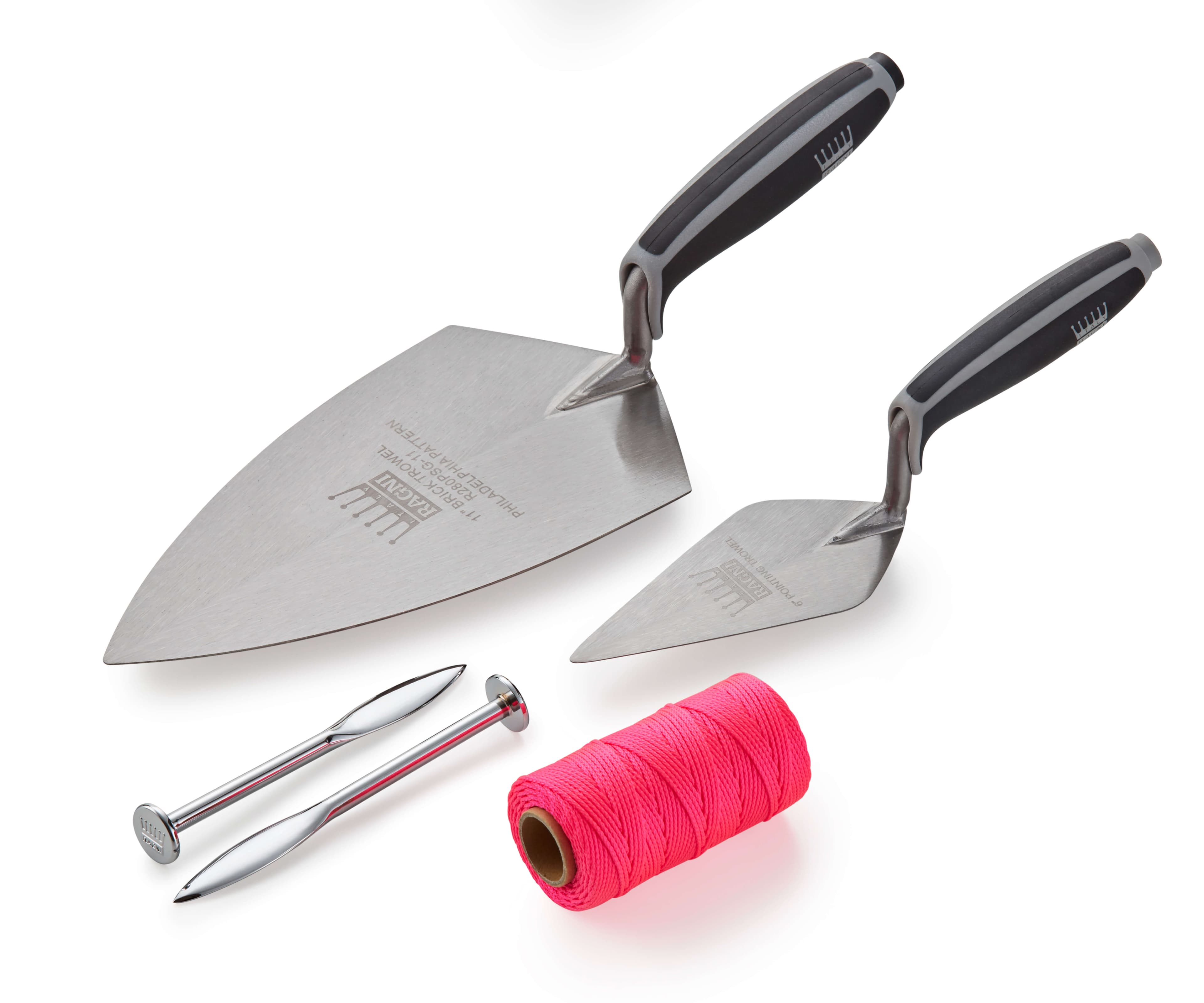 Ragni Bricklayerfts Trowel Set 4Pc Box Qty 5 RB1012