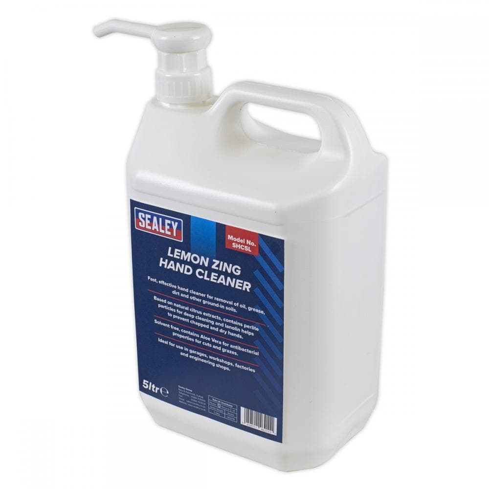 Sealey SHC5L Hand Cleaner 5L Lemon Zing