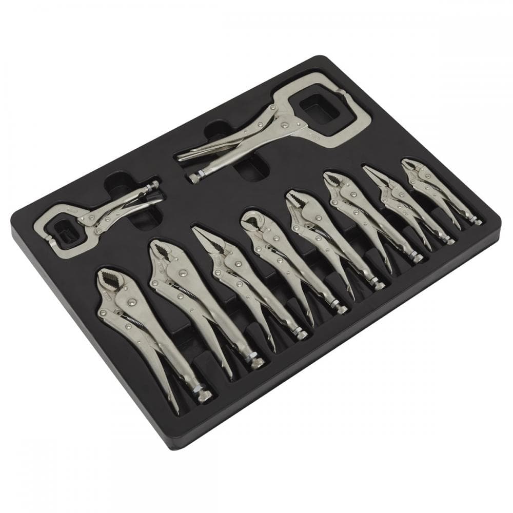 Sealey AK6800 Locking Pliers Set 10Pc