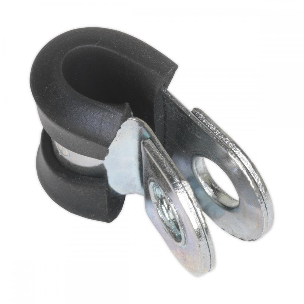 Sealey PCJ5 P-Clip Rubber Lined Ø5Mm Pack Of 25