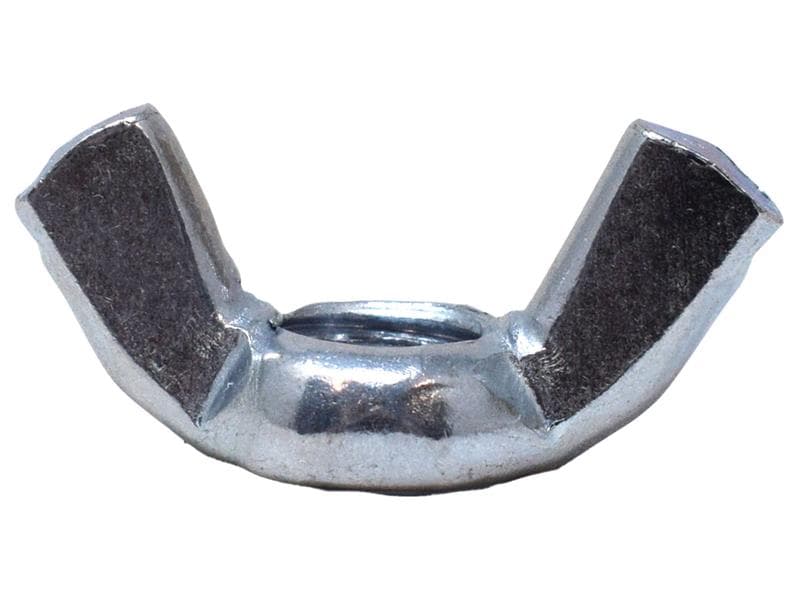 Metalmate® MEMWN08 Wing Nut Bright Zp M8 Box 25