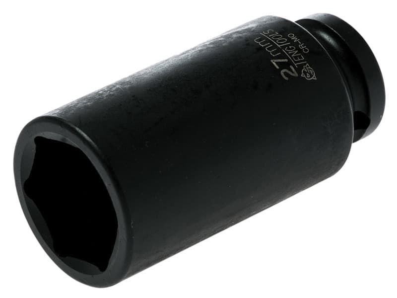Teng 920627N Deep Impact Socket Hexagon 6-Point 1/2In Drive 27Mm