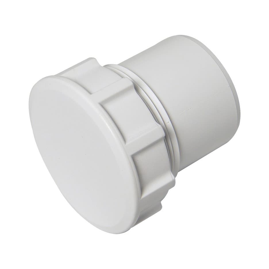 Floplast 32Mm White Abs Access Plug WS30W