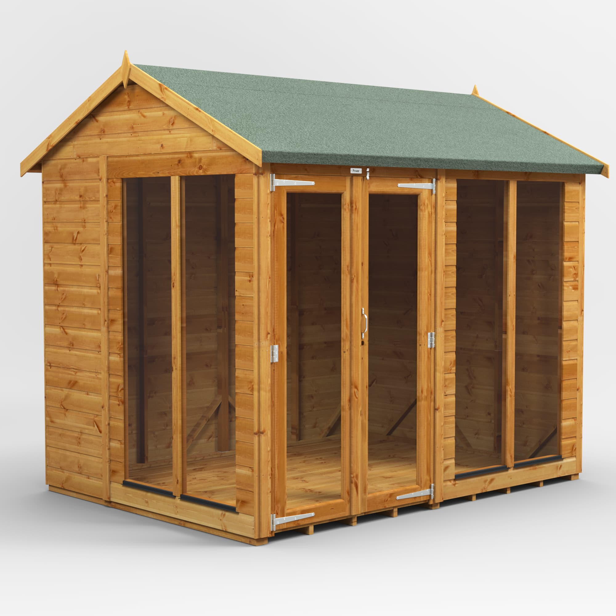 Powersheds 8 x 6 Power Apex Summerhouse