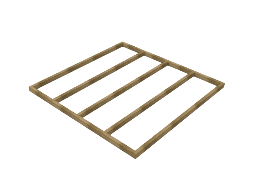 Forest Garden Shed Base 7ft x 7ft