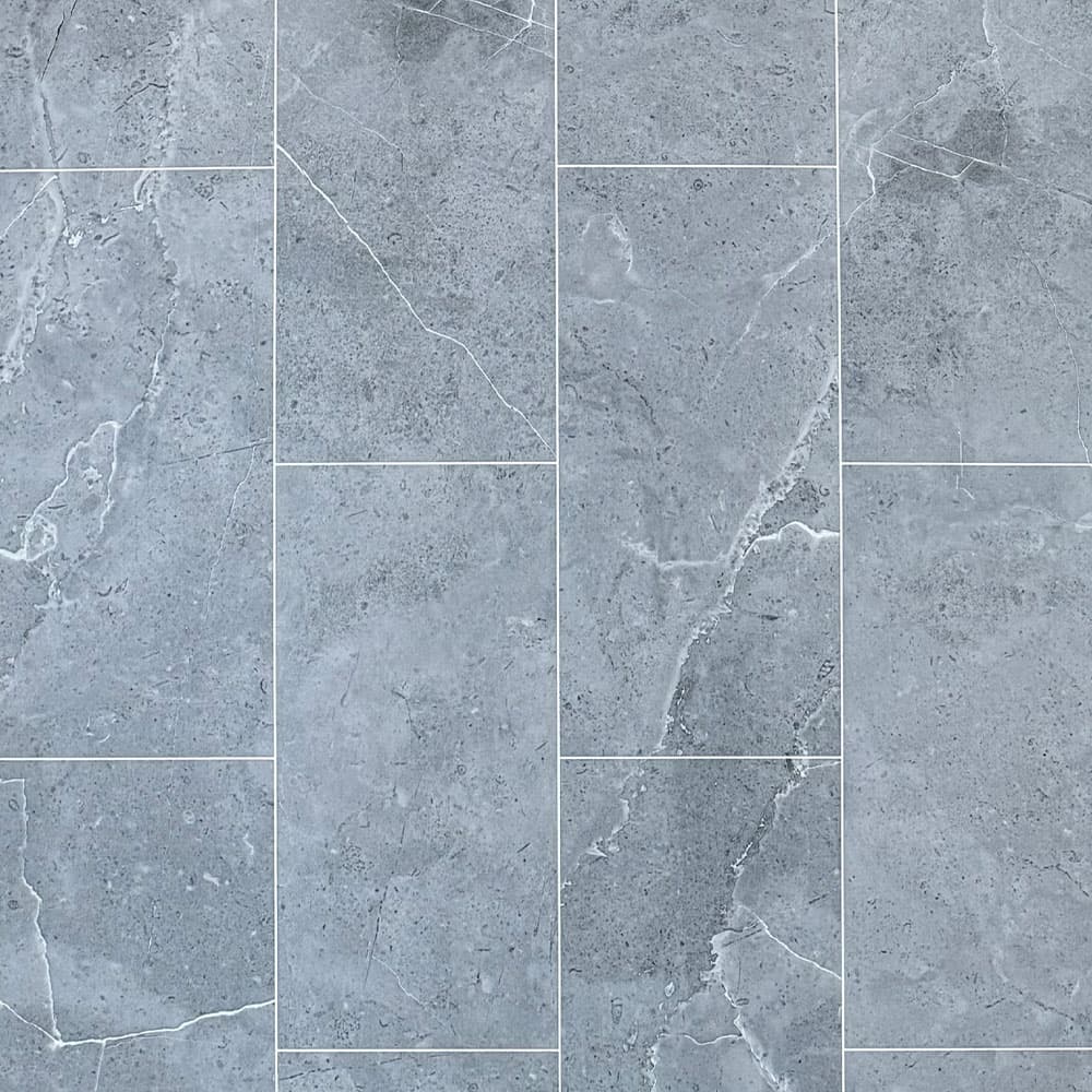 Milano Grey Matt Tile Effect PVC Shower Panel (10mm)